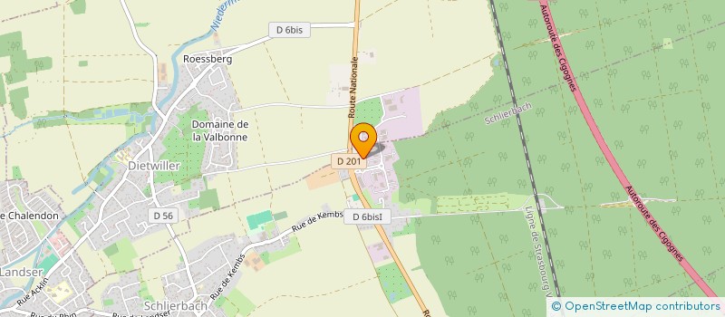 localisation de l'entreprise MADAME INES SCHILLINGER  SCHLIERBACH