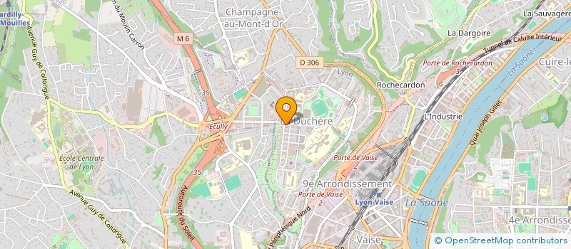 localisation de l'entreprise MADAME INES SEHIMI  OULLINS-PIERRE-BENITE