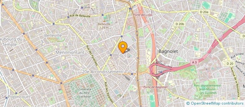 localisation de l'entreprise MADAME INES SENHADJ  PARIS