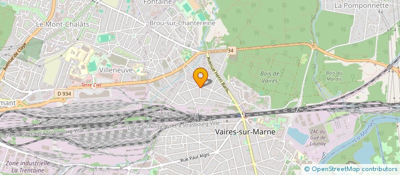 localisation de l'entreprise MADAME INES SERIO DRIF  VAIRES-SUR-MARNE