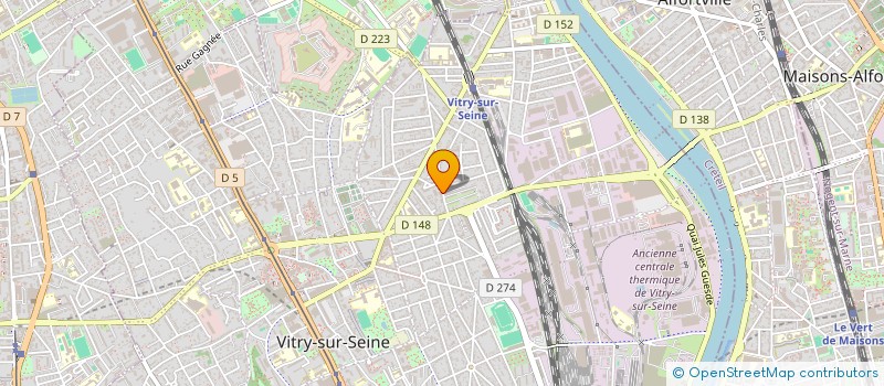 localisation de l'entreprise MADAME INES SHABI à VITRY-SUR-SEINE