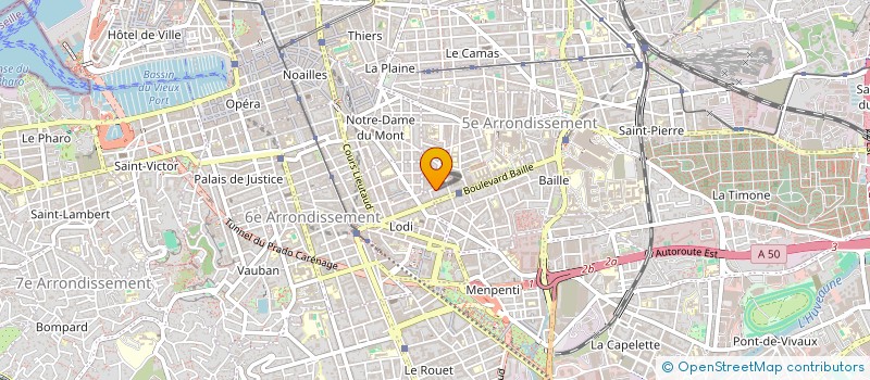 localisation de l'entreprise MADAME INES SILVESTRE à MARSEILLE