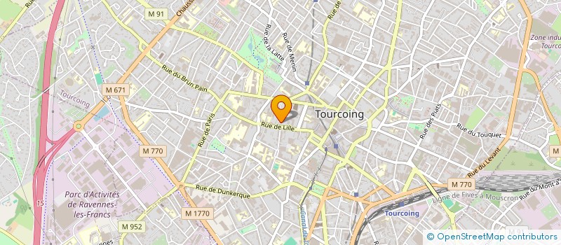 localisation de l'entreprise MADAME INES-SOFIANA ADJAL à TOURCOING