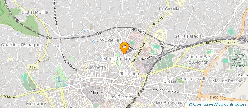 localisation de l'entreprise MADAME INES SOMRANI  NIMES