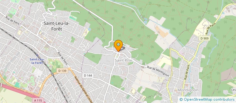 localisation de l'entreprise MADAME INES SOUAMI à SAINT-PRIX