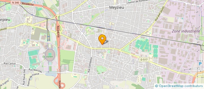 localisation de l'entreprise MADAME INES SOULA à MEYZIEU