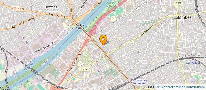 localisation de l'entreprise MADAME INES TABIT  COLOMBES