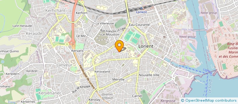 localisation de l'entreprise MADAME INES TAIEB  LORIENT