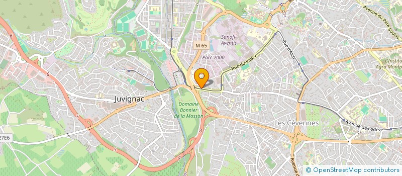 localisation de l'entreprise MADAME INES TALON à MONTPELLIER