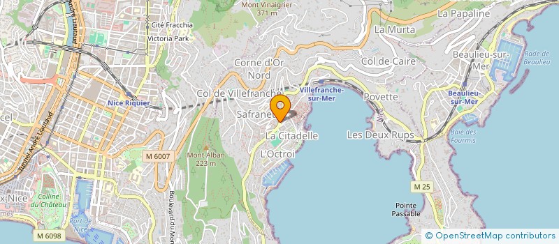 localisation de l'entreprise MADAME INES TALON à VILLEFRANCHE-SUR-MER