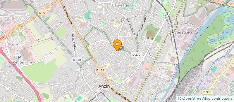 localisation de l'entreprise MADAME INES TAMI  ANZIN