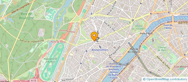 localisation de l'entreprise MADAME INES TARICA  PARIS