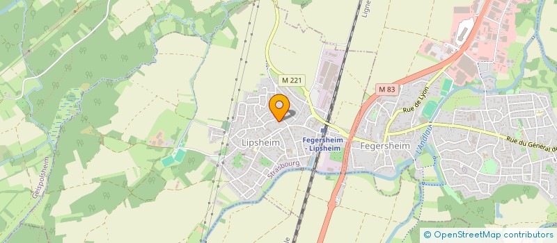 localisation de l'entreprise MADAME INES TCHOUASSI SAO  LIPSHEIM