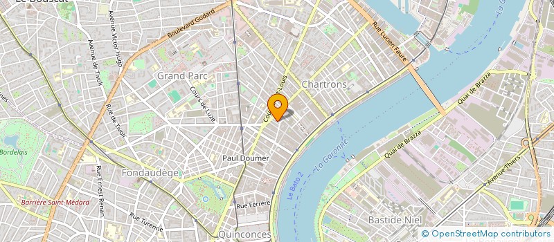 localisation de l'entreprise MADAME INES TERLET  BORDEAUX