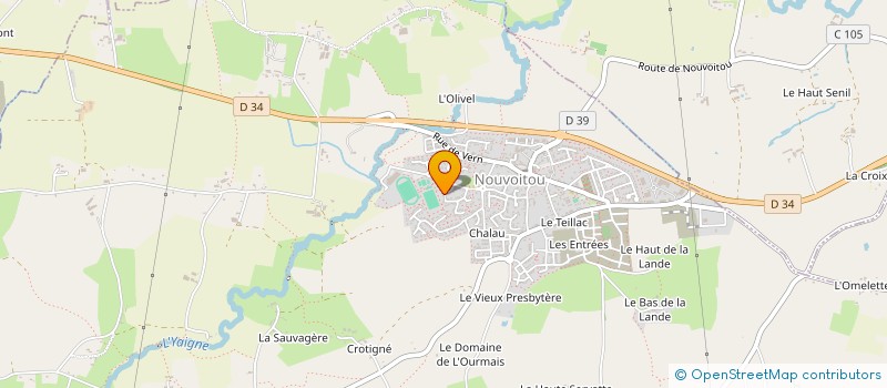 localisation de l'entreprise MADAME INES THEVENARD à NOUVOITOU