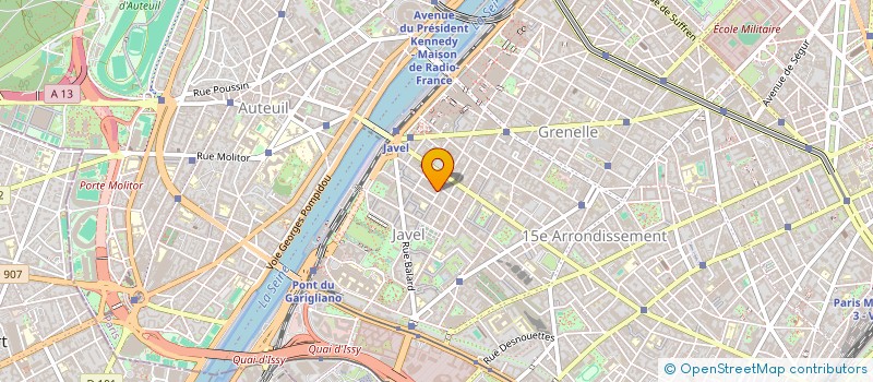 localisation de l'entreprise MADAME INES THIOLLIER  PARIS