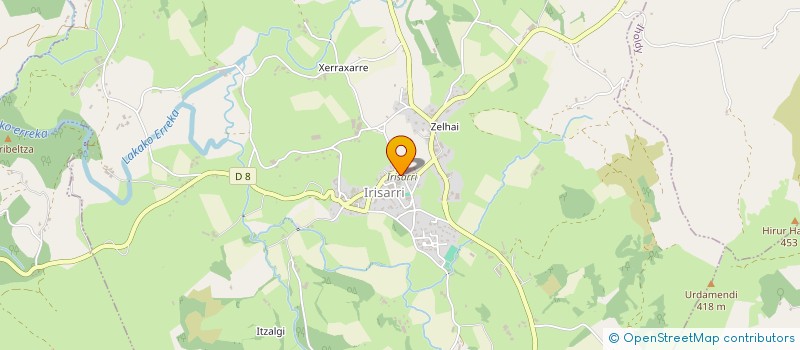 localisation de l'entreprise MADAME INES TILLY  OSSES