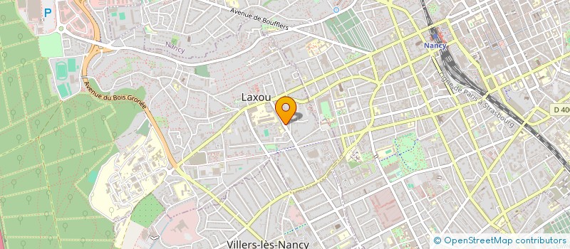 localisation de l'entreprise MADAME INES TRELCAT à LAXOU