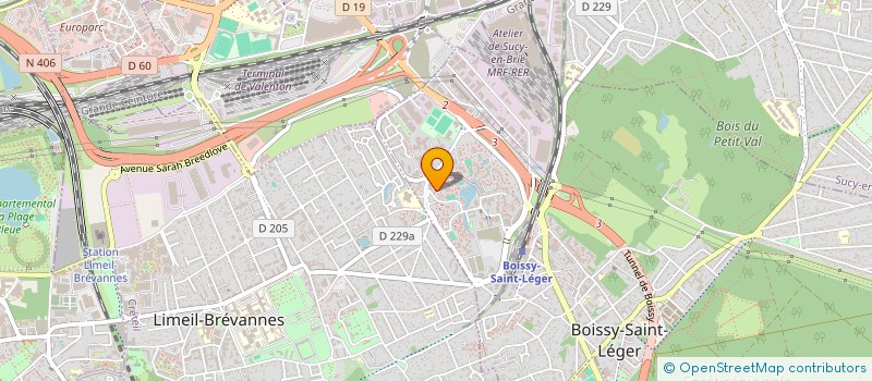 localisation de l'entreprise MADAME INES VALENTE PEREIRA à BOISSY-SAINT-LEGER