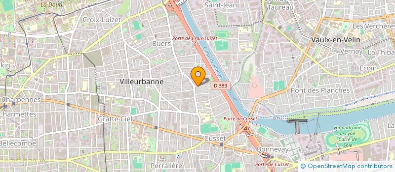 localisation de l'entreprise MADAME INES VALENTINI  VILLEURBANNE