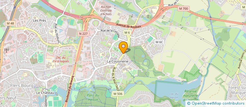 localisation de l'entreprise MADAME INES VAN NIEUWENHOVE à VILLENEUVE-D'ASCQ