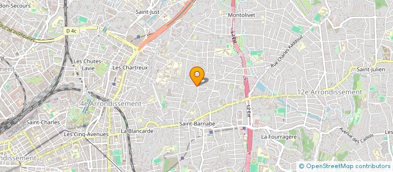 localisation de l'entreprise MADAME INES VANDERMERSCH à MARSEILLE