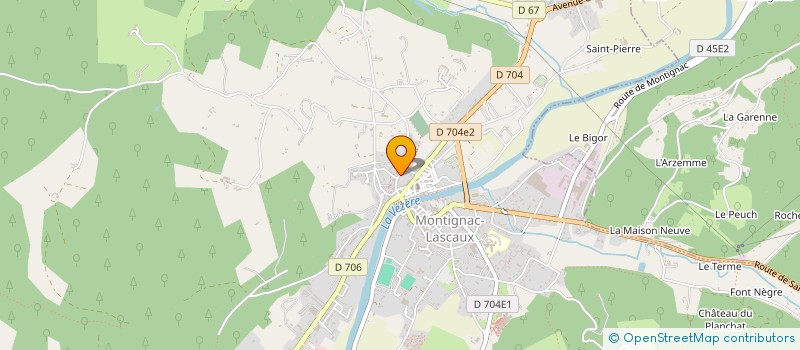 localisation de l'entreprise MADAME INES VANESSA FERREIRA GOMES à MONTIGNAC-LASCAUX