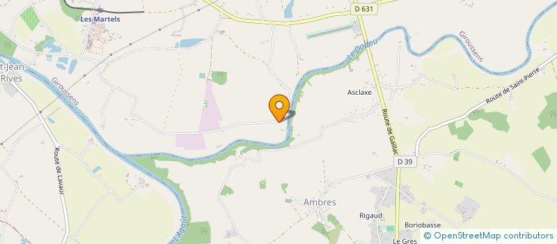 localisation de l'entreprise MADAME INES VENTURINI  GIROUSSENS