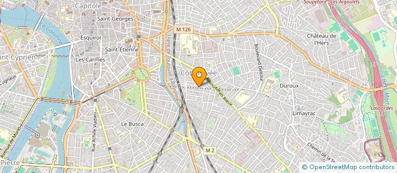 localisation de l'entreprise MADAME INES VERNIOL  TOULOUSE