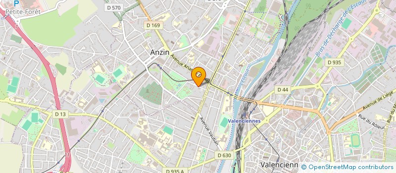 localisation de l'entreprise MADAME INES WILLOT  ANZIN