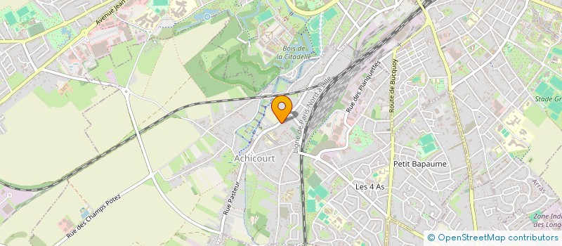 localisation de l'entreprise MADAME INES XUCLA  ACHICOURT