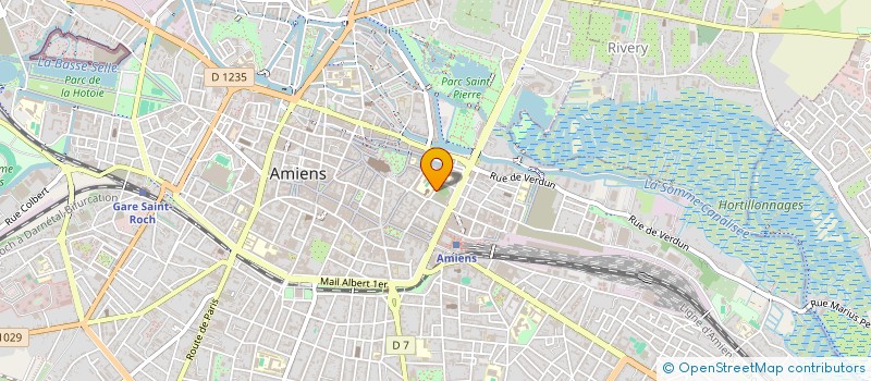 localisation de l'entreprise MADAME INES ZEGAR à AMIENS