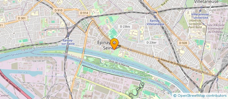 localisation de l'entreprise MADAME INES ZEROUGA  ARGENTEUIL