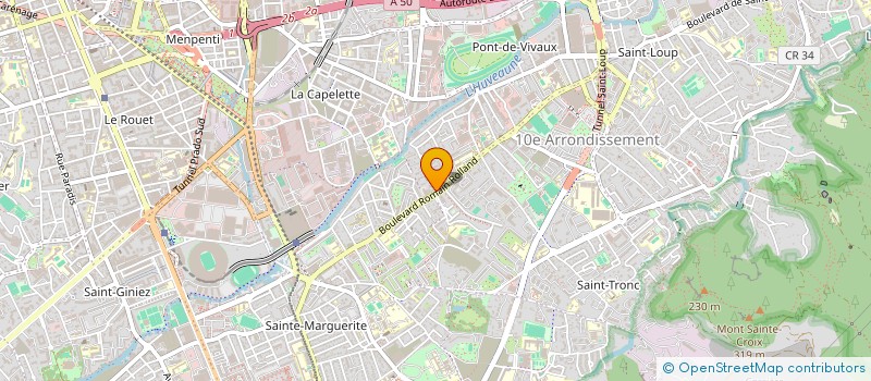 localisation de l'entreprise MADAME INESS BENABDERRAHMANE à MARSEILLE