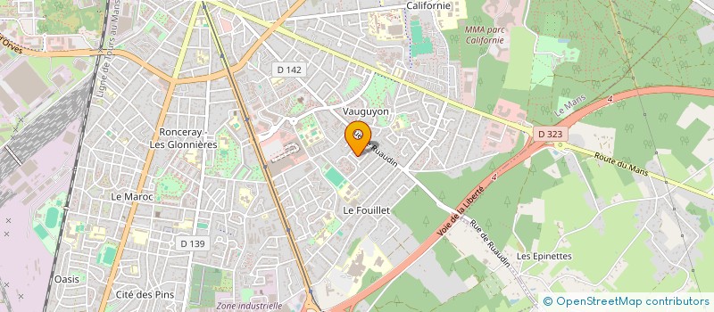 localisation de l'entreprise MADAME INESS EL MANSOUR  LE MANS