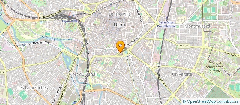 localisation de l'entreprise MADAME INESSA AKHMEDOVA  DIJON