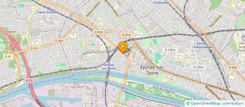 localisation de l'entreprise MADAME INESSE BEGGUI à EPINAY-SUR-SEINE