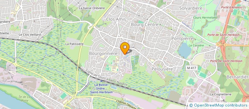 localisation de l'entreprise MADAME INESSE BOUOUDEN à SAINT-HERBLAIN