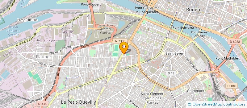 localisation de l'entreprise MADAME INESSE DUFOUR à ROUEN