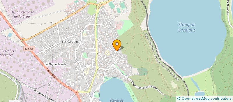 localisation de l'entreprise MADAME INGA BRINZA  FOS-SUR-MER