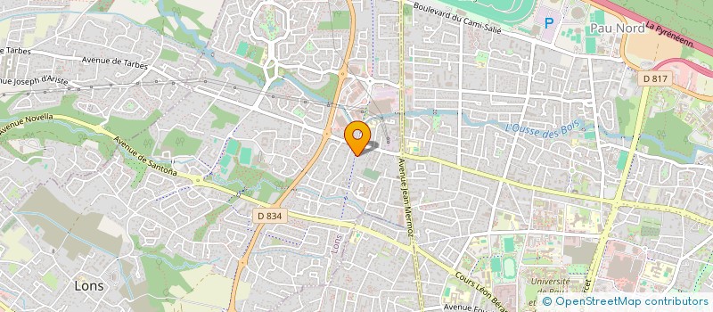 localisation de l'entreprise MADAME INGA KOSNYREVA  LONS