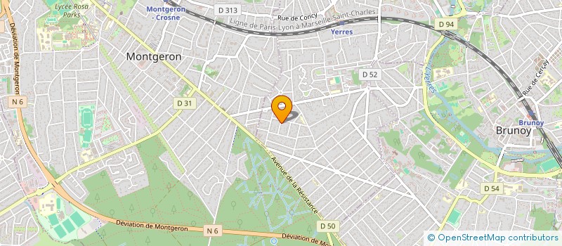 localisation de l'entreprise MADAME INGA ROTARENCO  YERRES