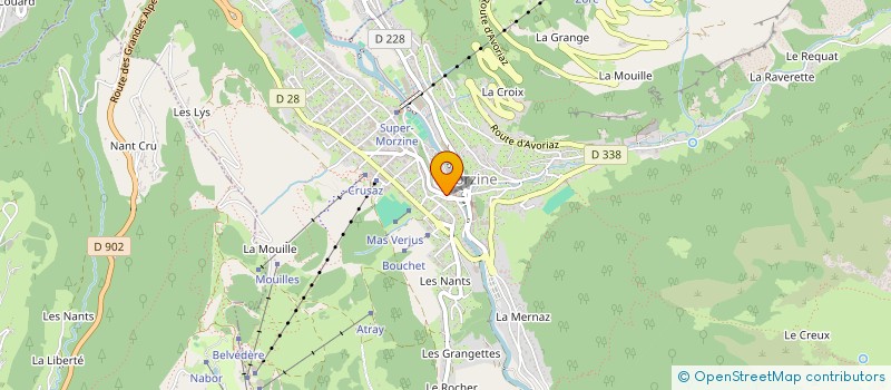 localisation de l'entreprise MADAME INGA-SUSANNE HENDRIX à MONTRIOND