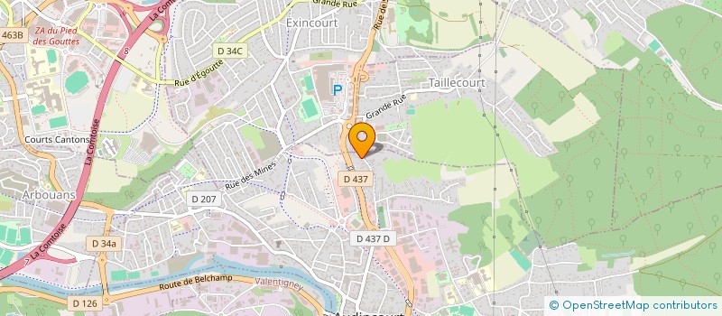 localisation de l'entreprise MADAME INGA TOSUNI AMATYAN  AUDINCOURT