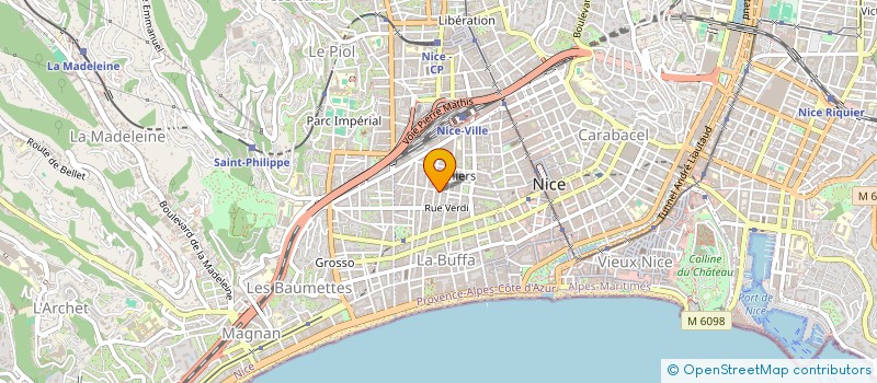 localisation de l'entreprise MADAME INGA WESTLING à NICE