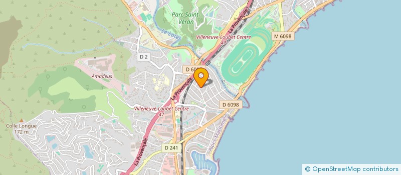 localisation de l'entreprise MADAME INGE HOFTIJZER  VILLENEUVE-LOUBET