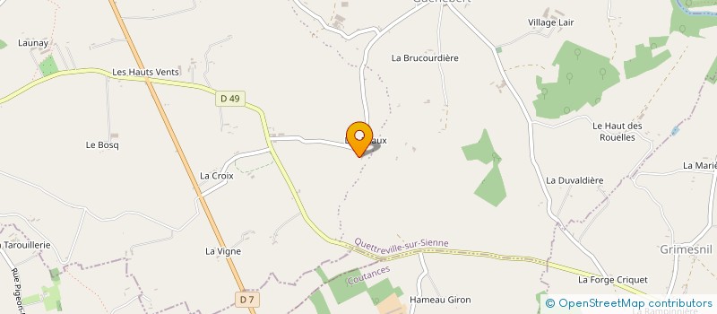 localisation de l'entreprise MADAME INGE MARIA DOMINICA ABEN  QUETTREVILLE-SUR-SIENNE