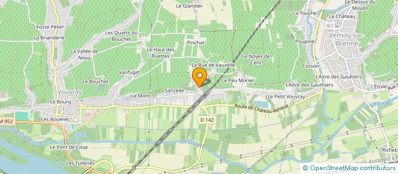 localisation de l'entreprise MADAME INGE VORSTER  VOUVRAY