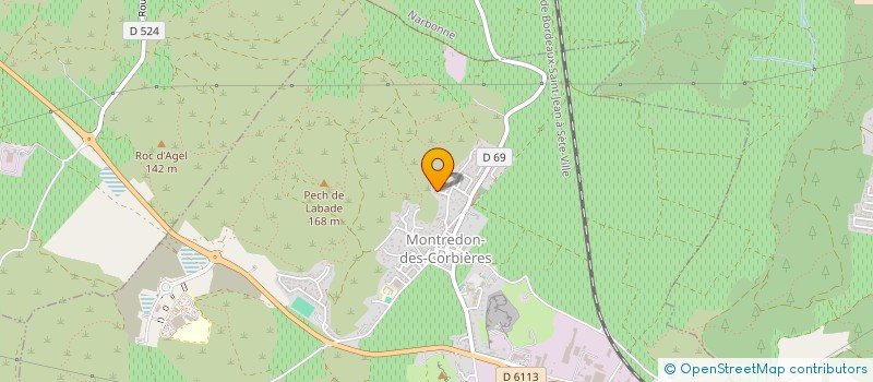 localisation de l'entreprise MADAME INGEBORG BEYER  MONTREDON-DES-CORBIERES
