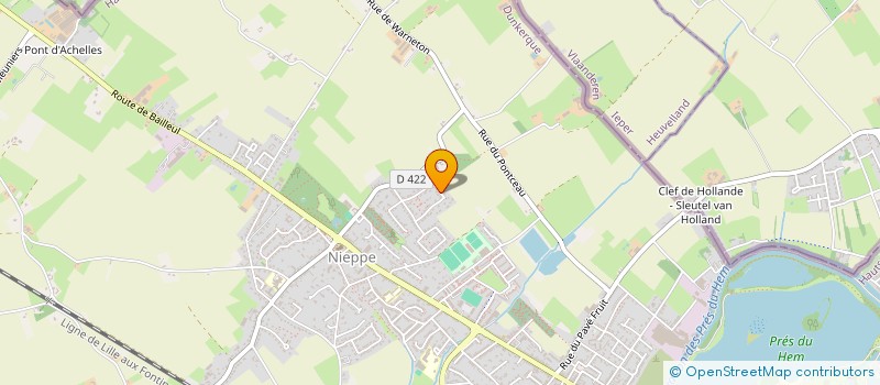 localisation de l'entreprise MADAME INGEBORG BOELENS  NIEPPE